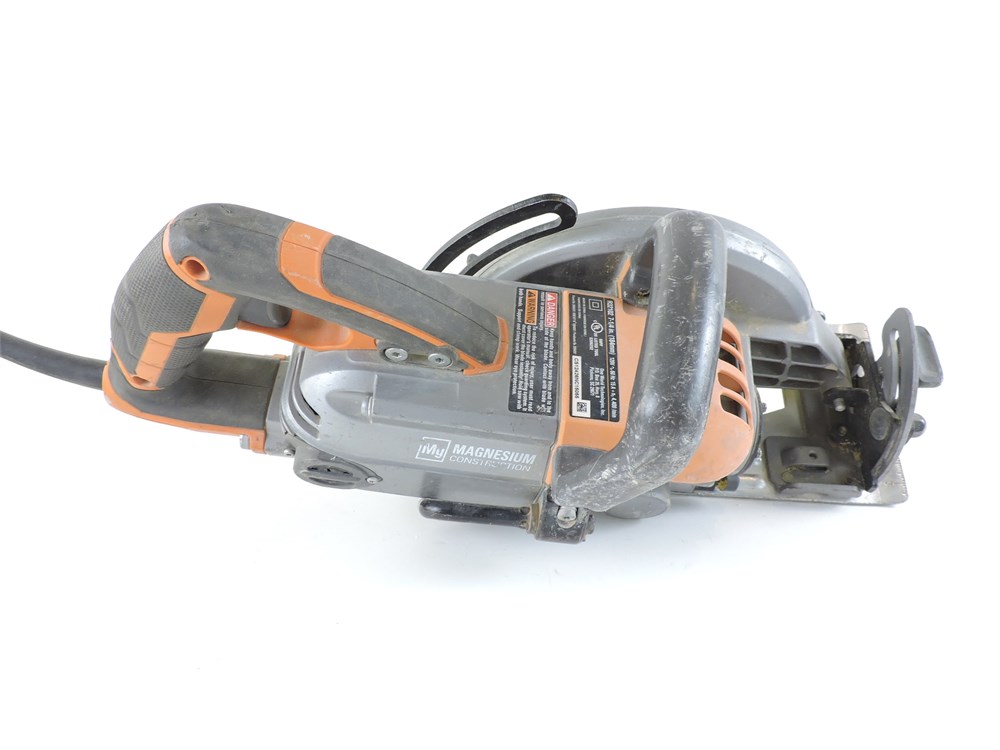 Ridgid worm deals drive saw