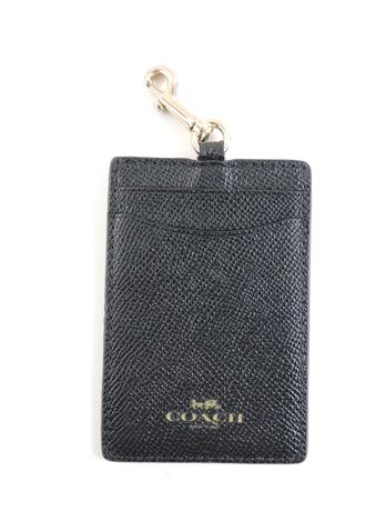 Coach keychain hot sale card holder