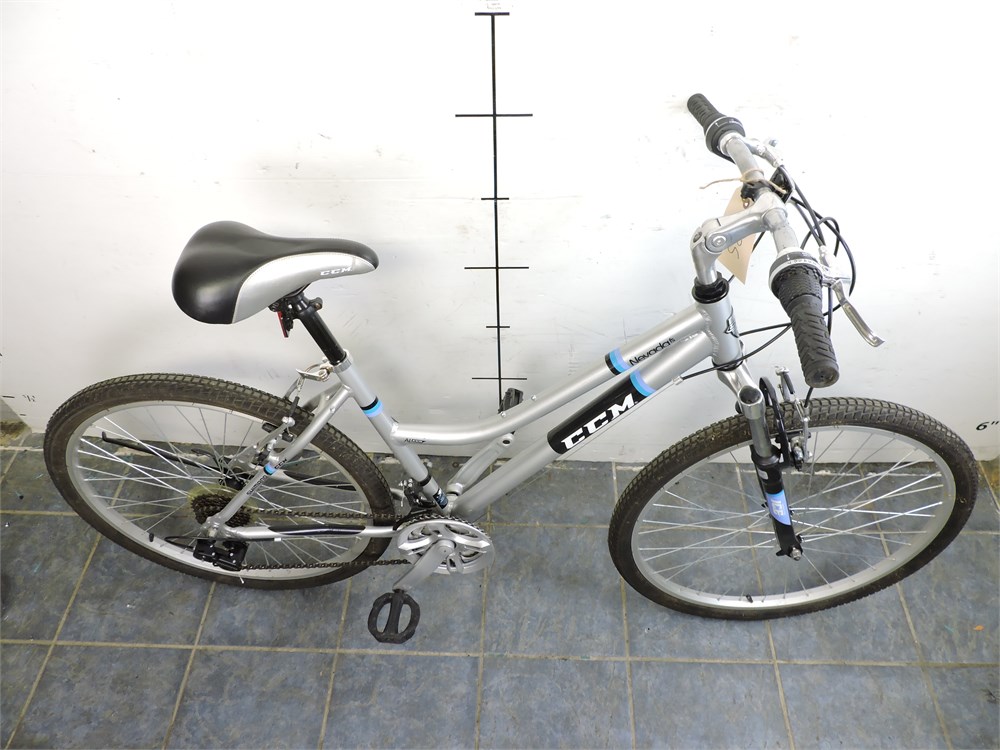 Police Auctions Canada CCM Nevada 21 Speed Front Suspesnion Bike