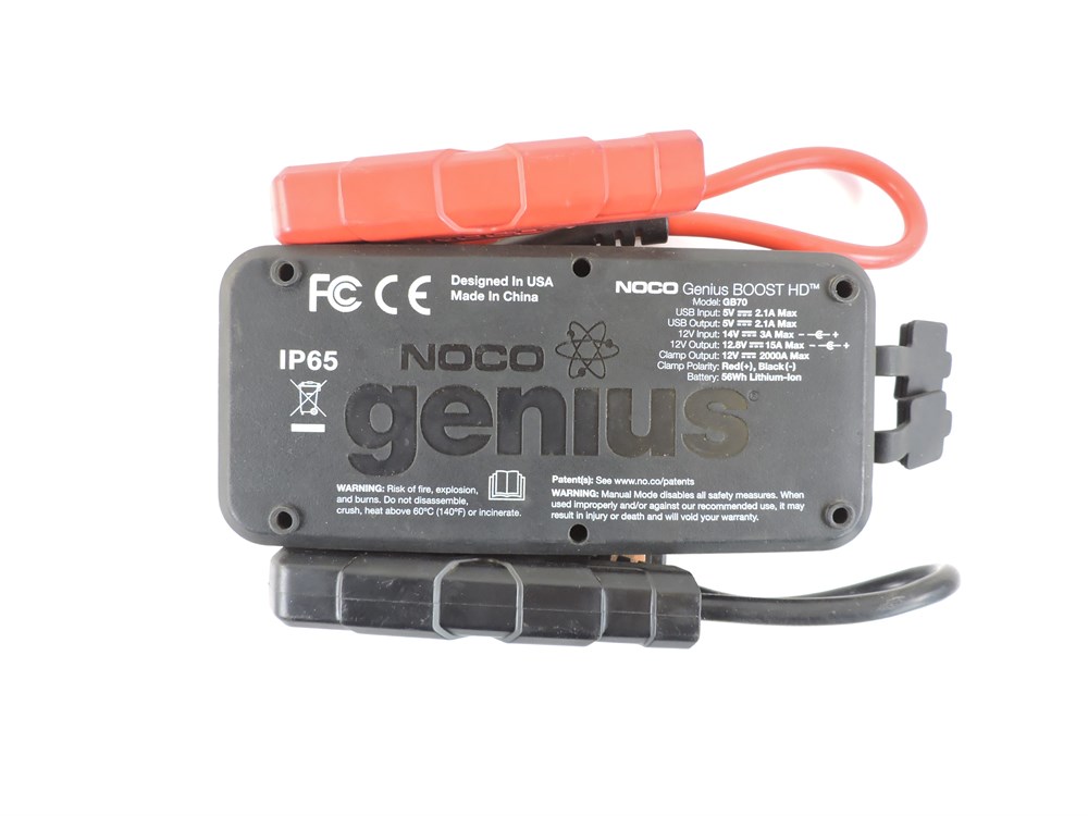 Police Auctions Canada - NOCO Genius Boost HD GB70 2000A Jump Starter  (279065A)