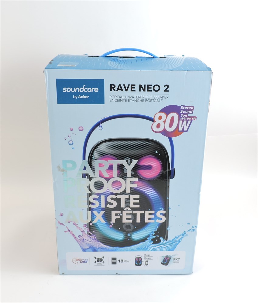 Police Auctions Canada - Anker Soundcore Rave Neo 2 Wireless