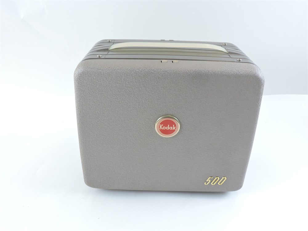 Police Auctions Canada - Vintage Kodak Brownie 500 8mm Film Projector with  Case (275645B)