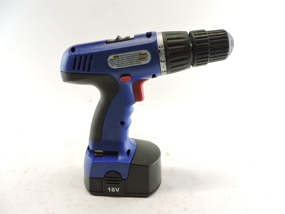 Police Auctions Canada Campbell Hausfeld 18V Cordless Drill