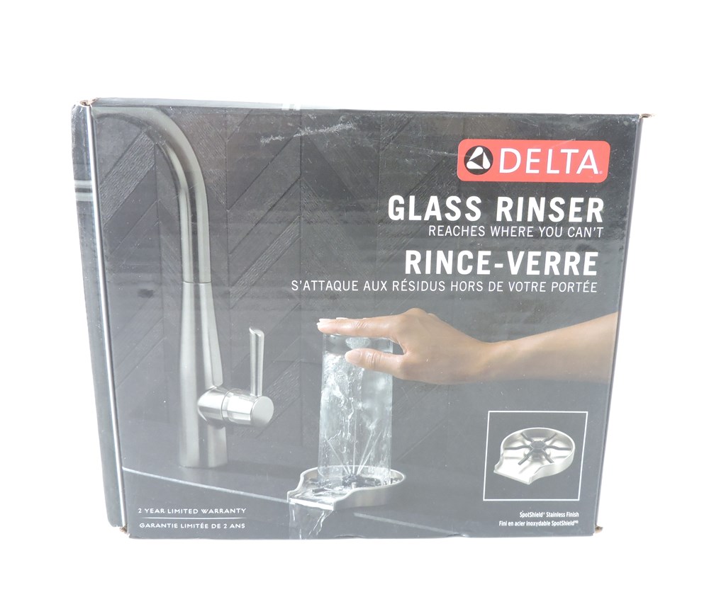 Delta Rince-verres en Acier Inoxydable Spotshield