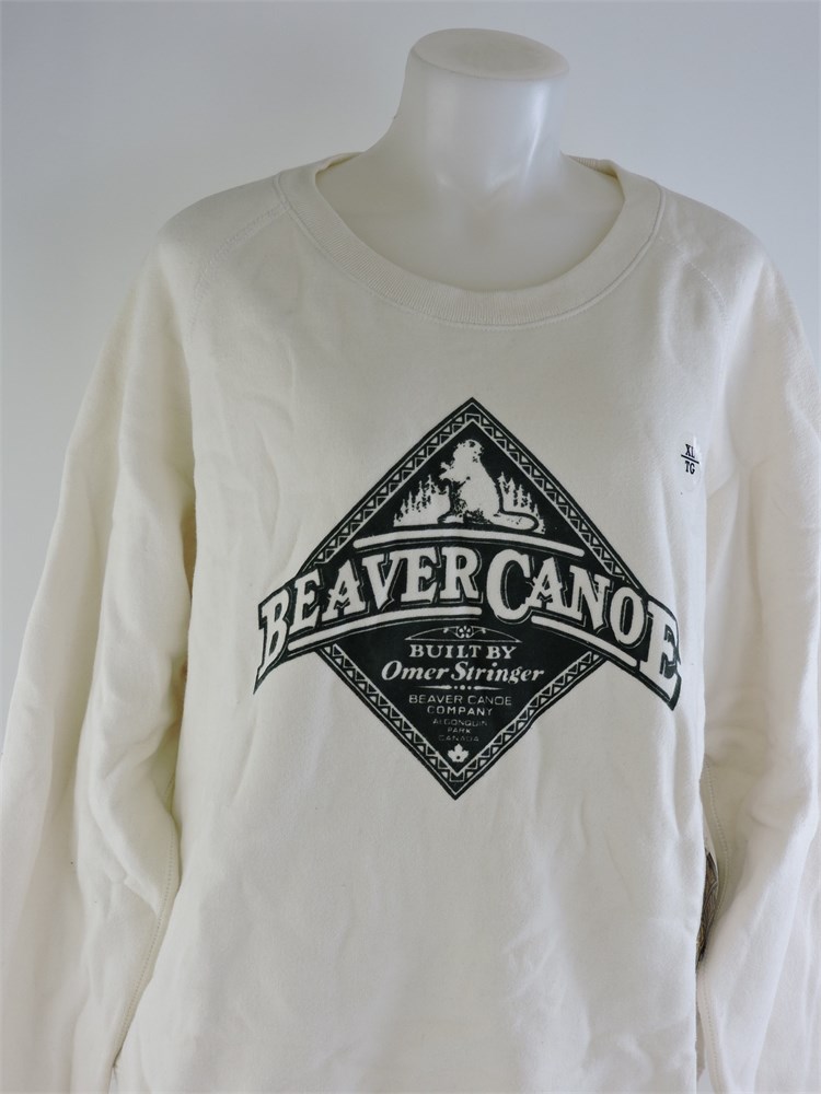 Police Auctions Canada - Beaver Canoe Crewneck Sweater - Size: XL (233526L)