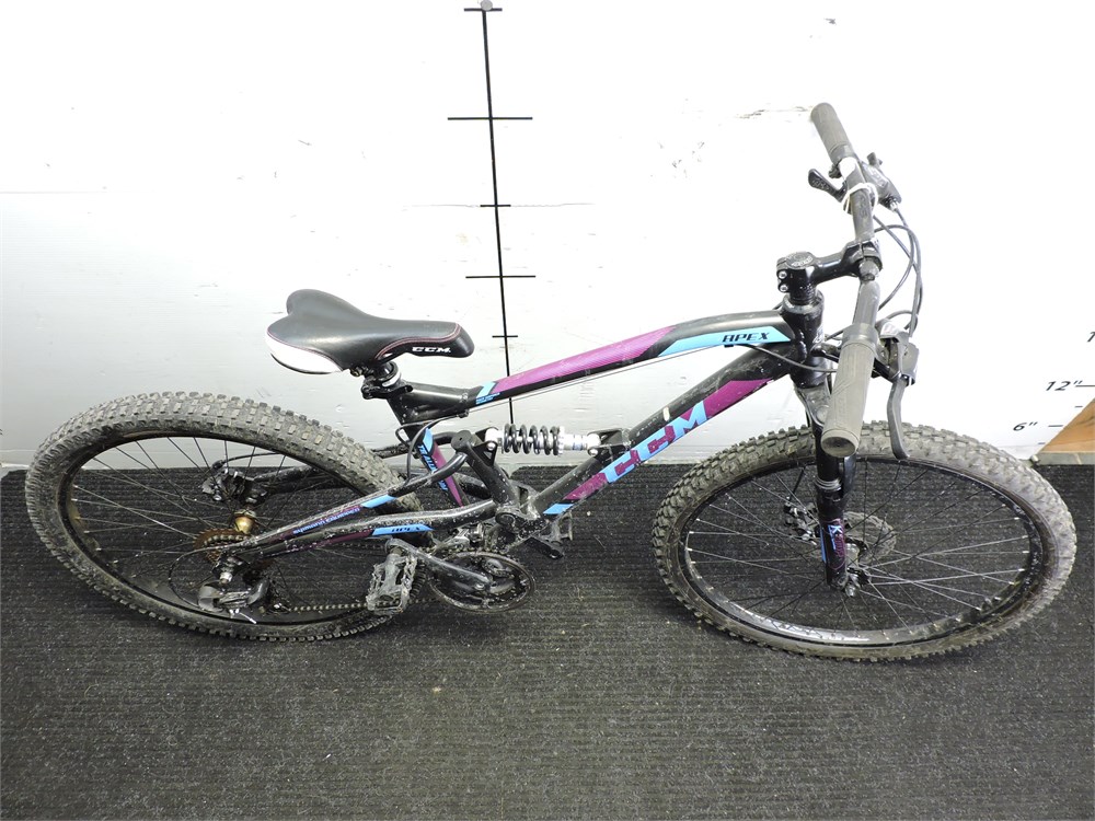 Police Auctions Canada CCM Apex 21 Speed DS F R DISC Bike 267587D