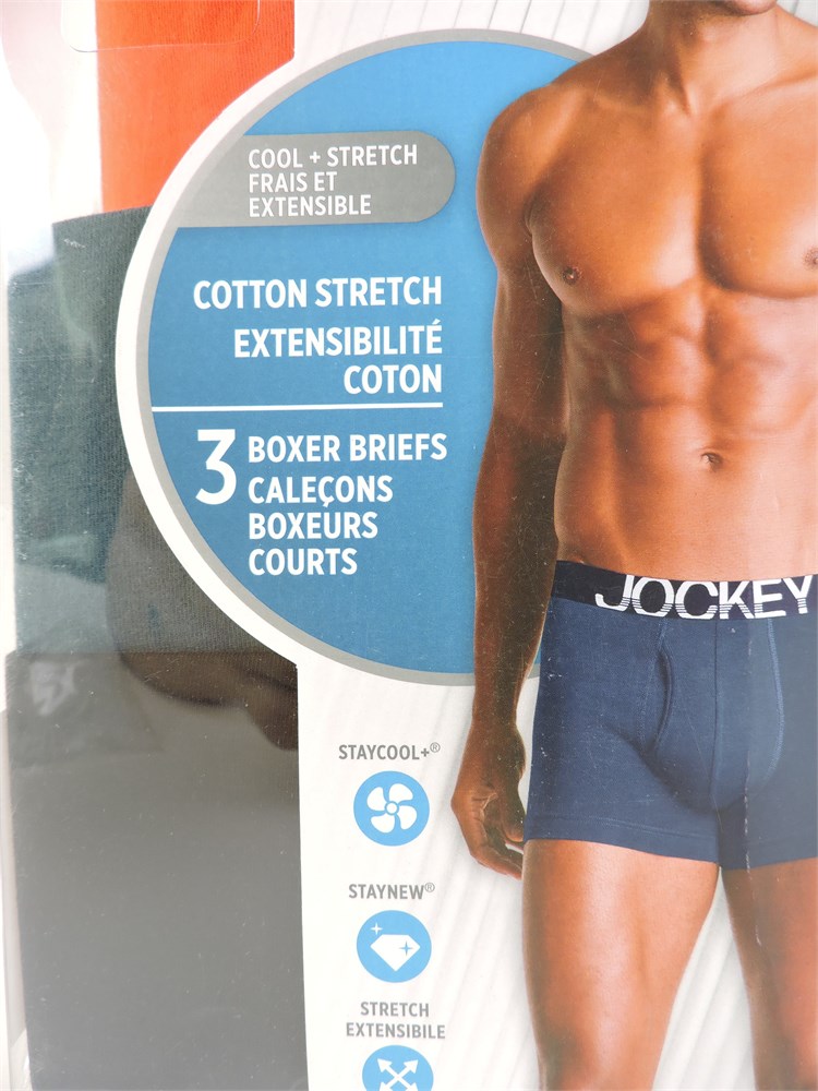 Police Auctions Canada - Men's Jockey Active Stretch Boxer Briefs