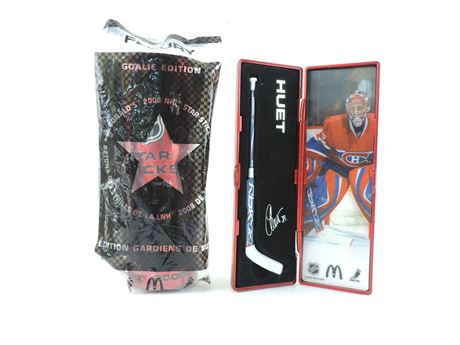 (2) McDonald's NHL Star Sticks: Cristobal Huet/Marc-André Fleury (271321H)