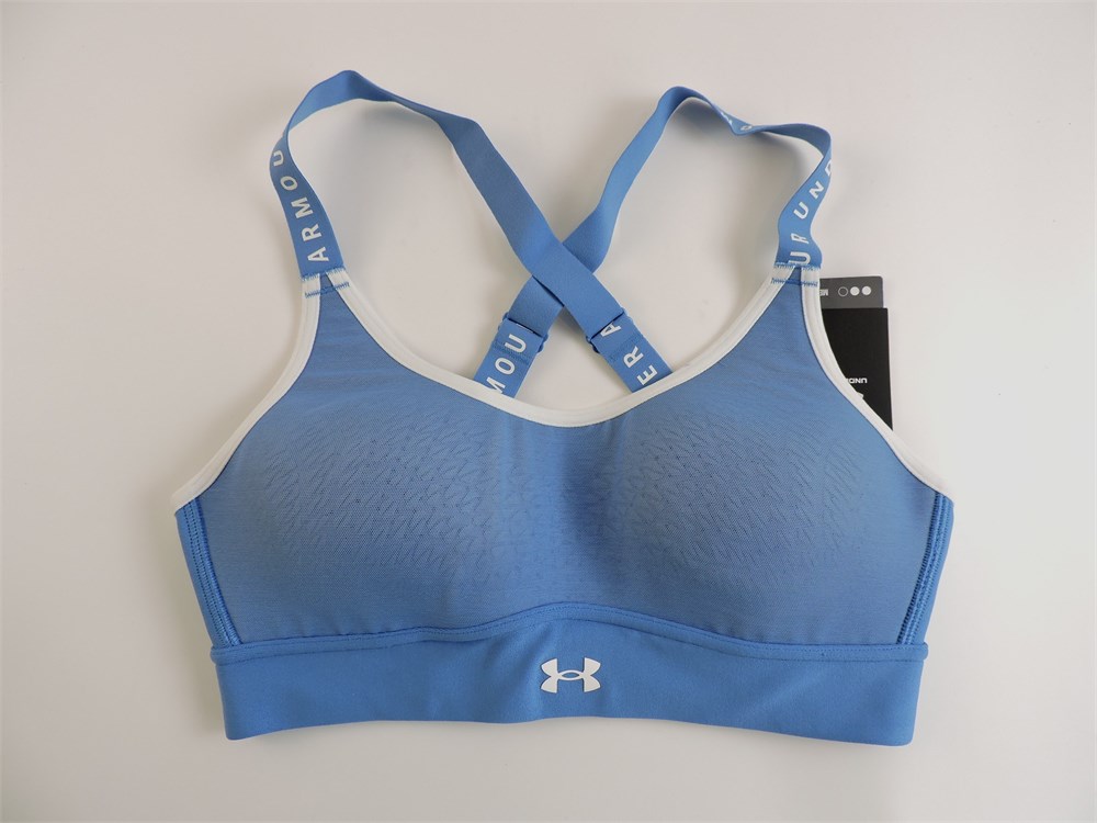 Police Auctions Canada - Women's Under Armour UA Infinity Mid Sports Bra -  Size XS (521524L)