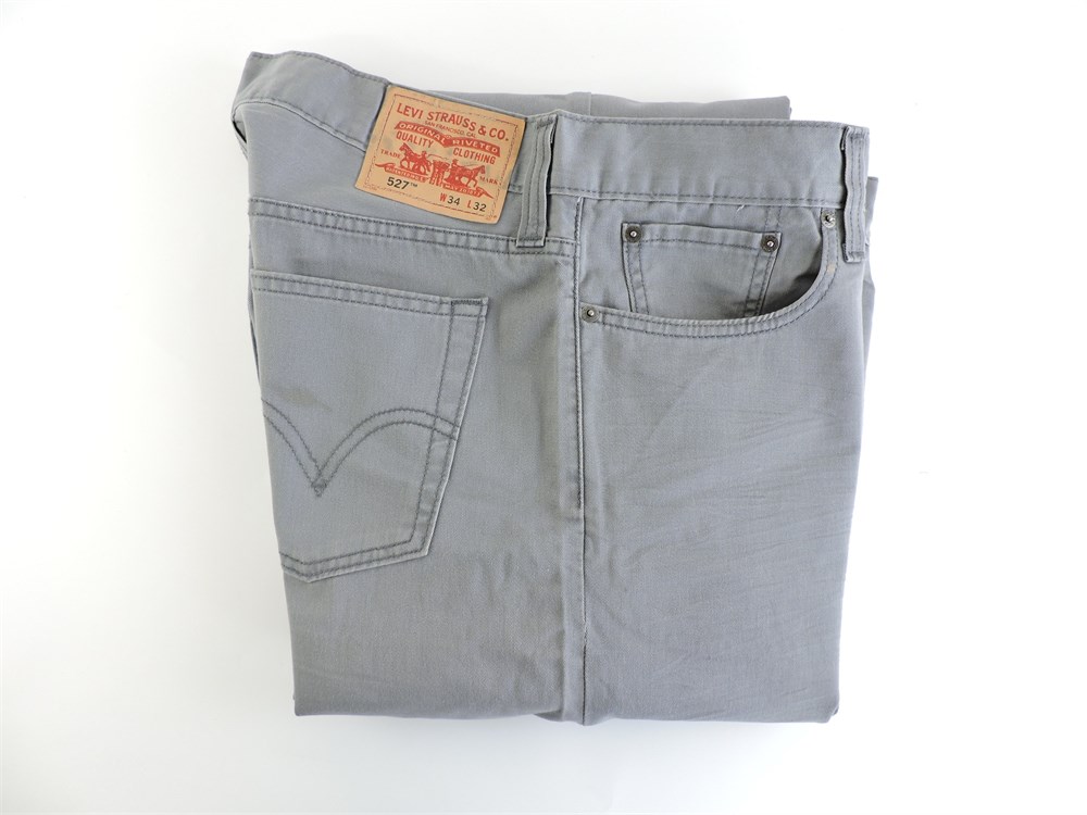 levis 527 grey