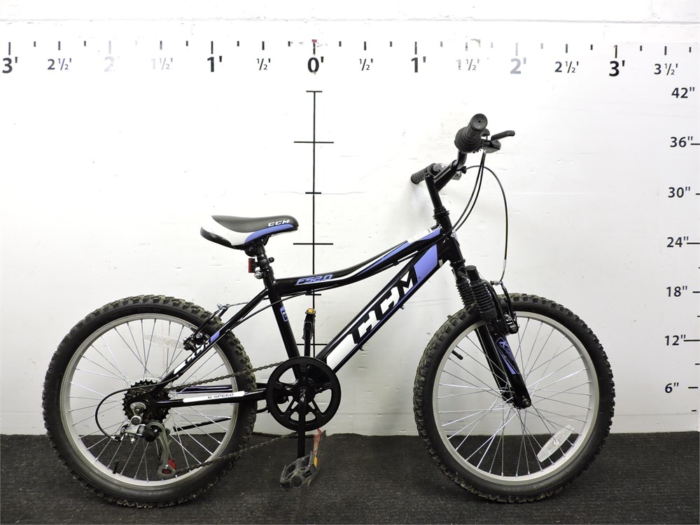 Police Auctions Canada CCM F52.0 6 Speed FS Youth Bike 240316D