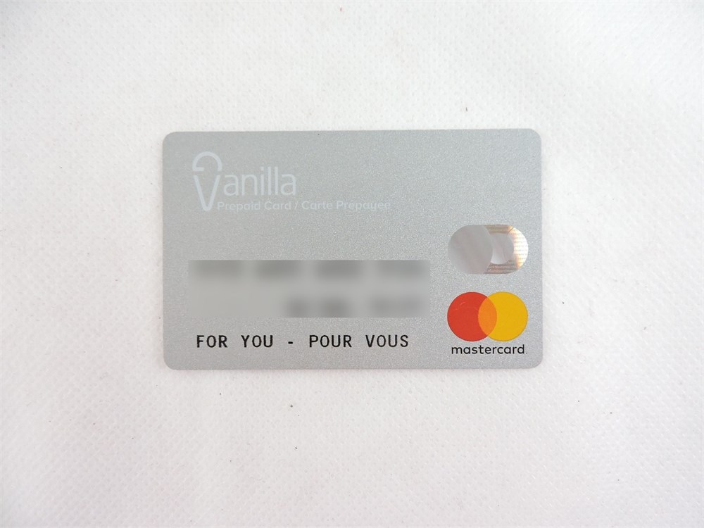 Police Auctions Canada - Vanilla Prepaid Visa Card: $50 (519452C)