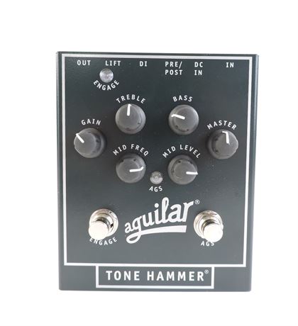 Police Auctions Canada - Aguilar Tone Hammer 3-Band Preamp/DI