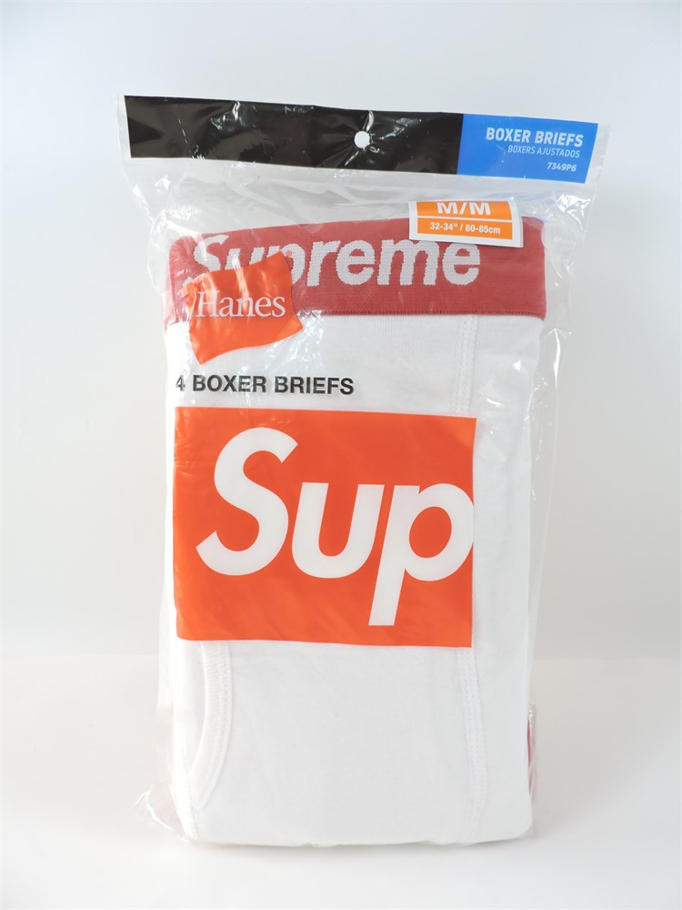 Supreme Hanes Boxer Briefs (4 Pack) (Size M)