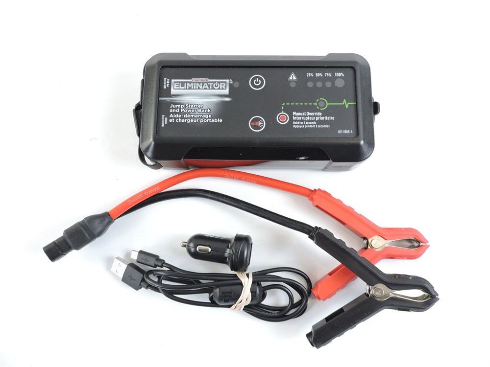 MotoMaster Eliminator Booster Pack/Jump Starter & USB Power Bank