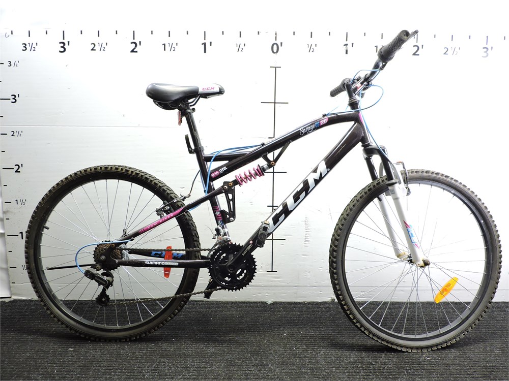 Ccm savage dual store suspension mountain bike