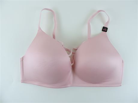Buy Women's La Senza Solid Padded Wired Plunge Bra with Hook and Loop  Closure Online