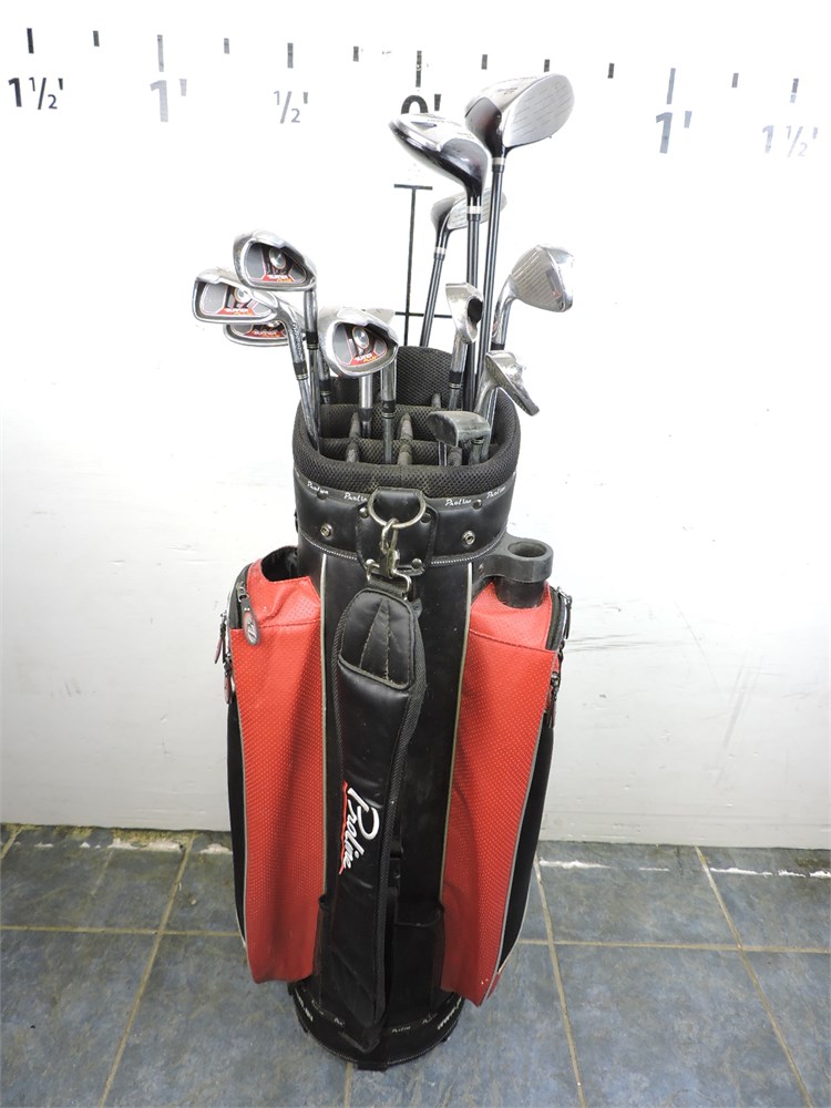 Police Auctions Canada - SF 49ERS Golf Bag with 14-Piece RH Golf