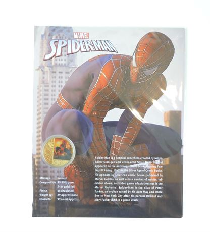 Police Auctions Canada - Marvel Spiderman Homecoming 24 KT Gold
