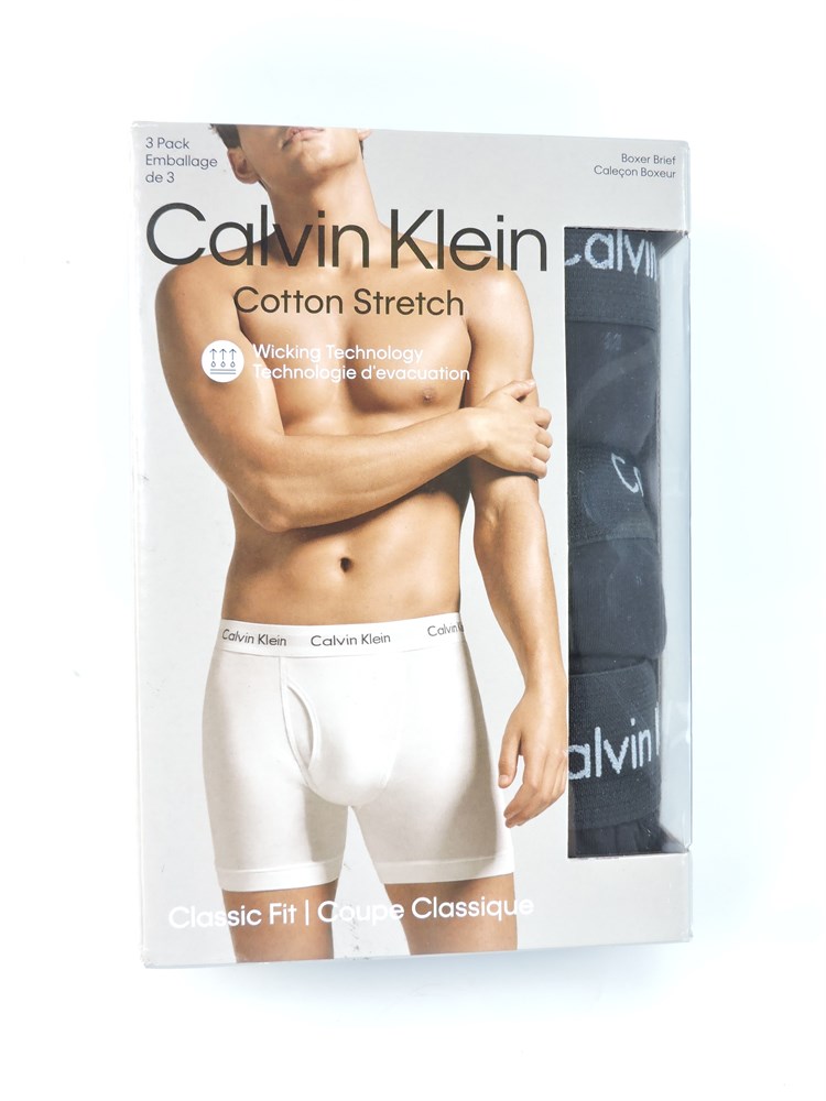 memories tenacious ventilation Police Auctions Canada - Men's Calvin Klein Classic Fit Boxer Briefs, 3  Pack - Size M (517475L)