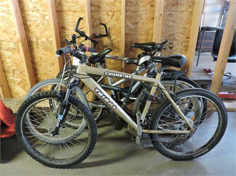 Lot of 4 Assorted Used Bikes (287226D)