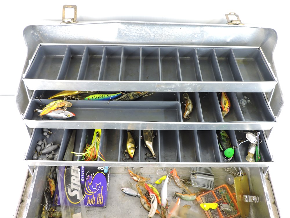 Police Auctions Canada - 20 Unbranded Multi-Tier Fishing Tackle Box with  Asst'd Tackle (281443H)
