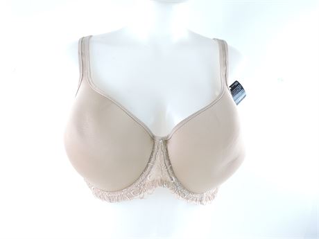 Police Auctions Canada - Women's Bali Comfort-U Lace Embellished Underwire  Bra - Size 40D (516741L)