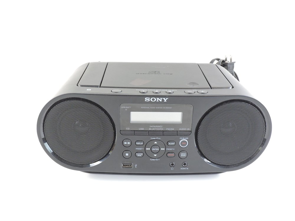 Police Auctions Canada - Sony ZS-RS60BT Portable CD Bluetooth 