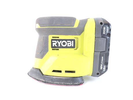 Ryobi deals sander battery