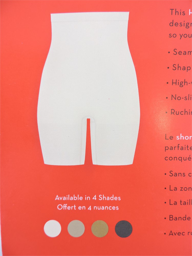 Police Auctions Canada - Women's Spanx Higher Power High-Waisted Shaper  Short, Size M (516913L)