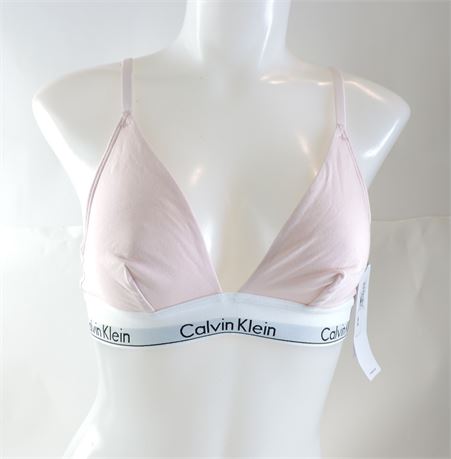 Buy Calvin Klein Triangle Bra Modern Cotton Unlined grey from