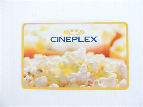 Cineplex Gift Card: $38.86 (242384C)