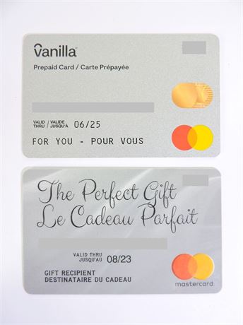 Le Cadeau Parfait la carte prépayée MasterCard