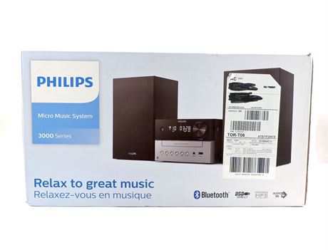 Philips M3205 3000 Series Micro Music System (287567B)