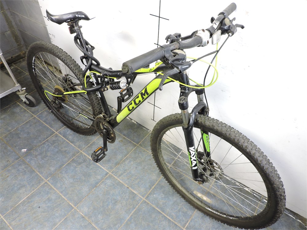 Ccm alpha dual discount suspension mountain bike