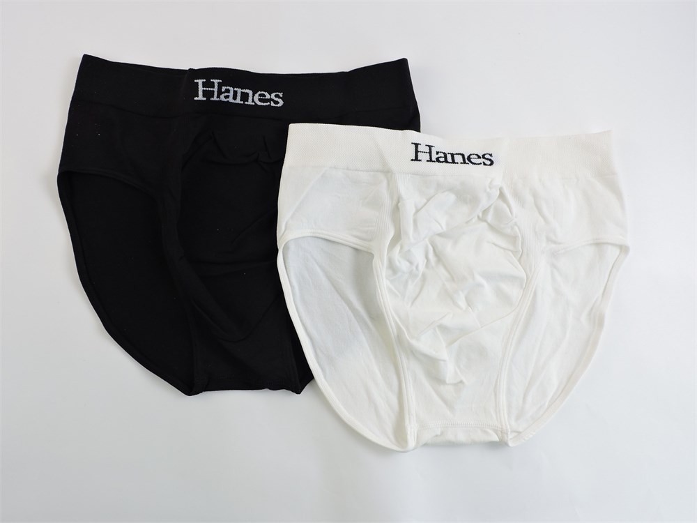 Vintage HANES Briefs Underwear Men's Size 38 Lot of 2 USA