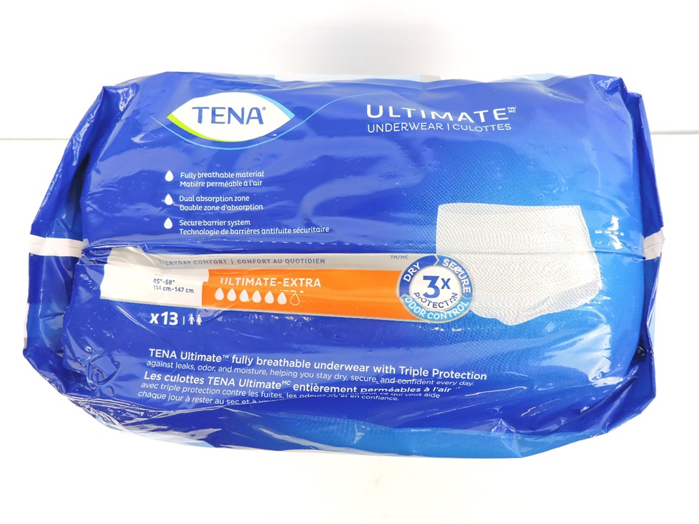 Police Auctions Canada - Tena Ultimate-Extra Women's Protective Underwear,  Size L (271998L)