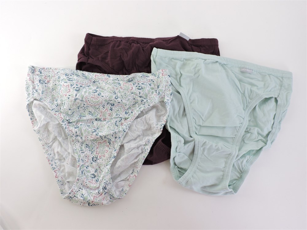 Police Auctions Canada - Three Pack Women's Jockey Elance French Cut Panties  - Size 6 (243563L)