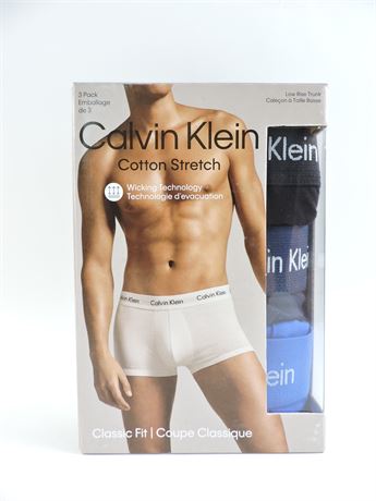 Calvin Klein Cotton Stretch Boxer Brief Trunks 3 Pack