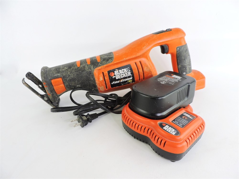 Police Auctions Canada Black Decker 18V Cordless Reciprocating