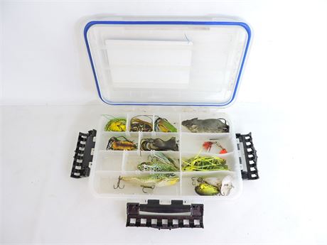 Police Auctions Canada - Plano Waterproof Stowaway Fishing Organizer Case  with Lures (261223H)