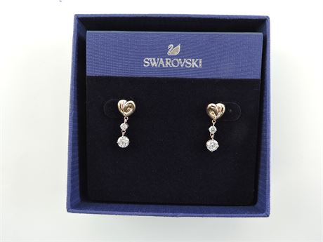 Police Auctions Canada - Ladies Swarovski Lifelong Heart Crystal 