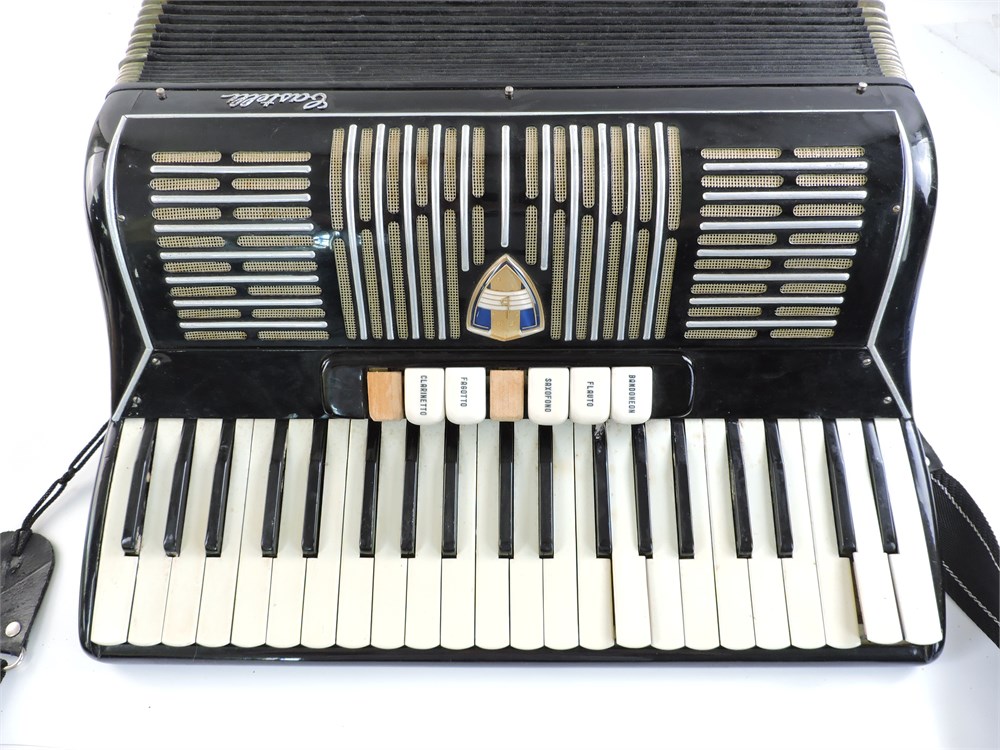 Police Auctions Canada - Vintage Castelli Accordion with Case (277702H)