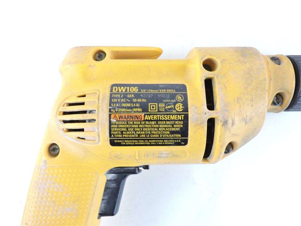 Dewalt discount dw106 drill