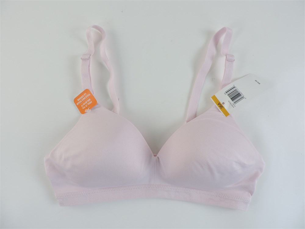 Police Auctions Canada - Women's Warners 1269 Wireless Lightly Lined  Comfort Bra - Size 36A (516799L)