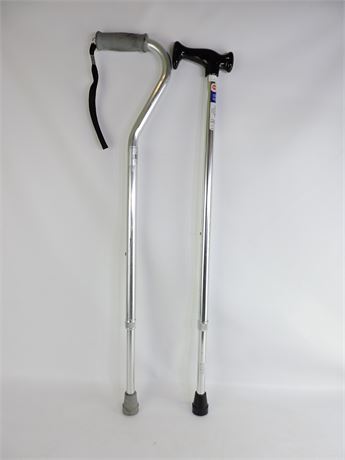 (2) Assorted Walking Canes (264549L)