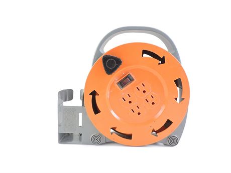 Unbranded 4-Outlet Indoor Extension Cord Reel (285066A)