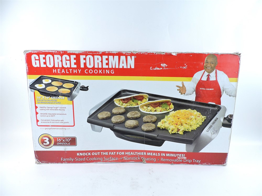 George Foreman Electric Griddles