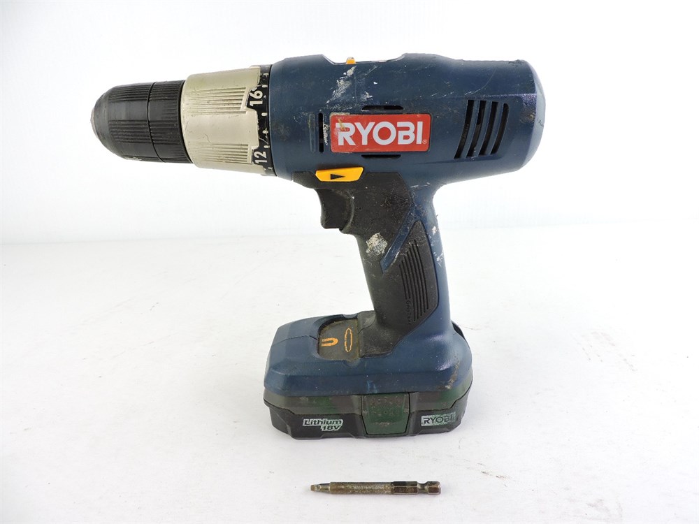 Police Auctions Canada Ryobi P205 18V Cordless Drill Driver with