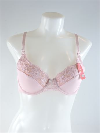 Police Auctions Canada - Women's Xing Guang Pink Lace Combo Bra, Size 38/85B  (265993L)
